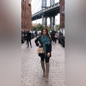 Louis Vuitton Wool and Silk Monogram Scarf Shawl